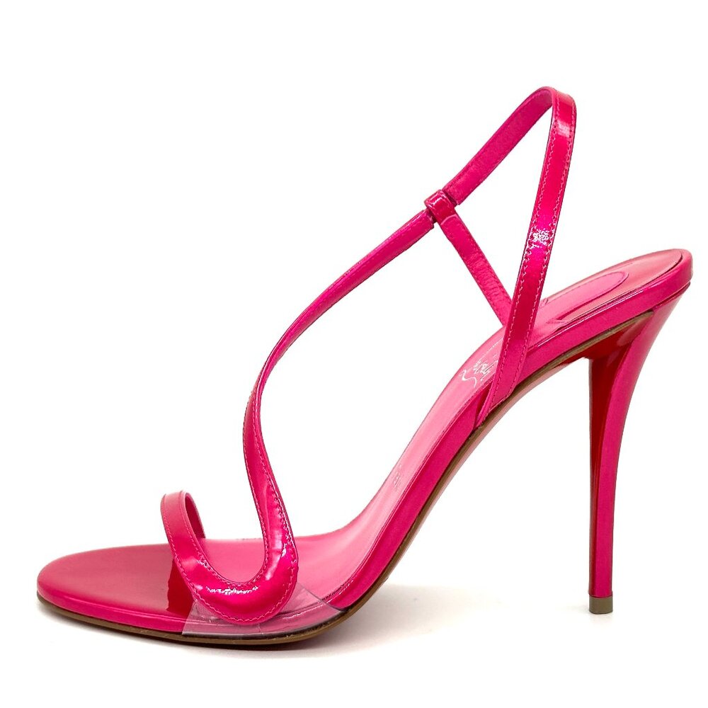 Christian Louboutin Pink Strappy Sandals - Picture 5 of 16